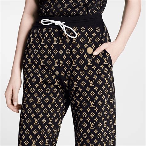 lv logo pants|louis vuitton jogging pants.